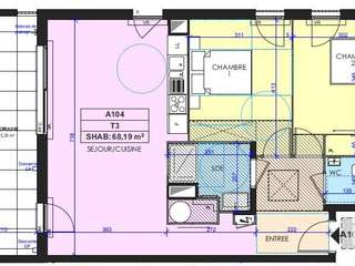 Vente appartement 3 pièces