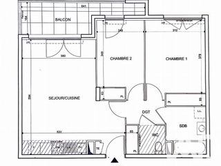 Vente appartement 3 pièces