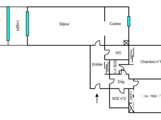 Vente appartement 3 pièces