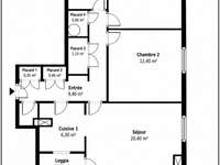 Vente appartement 3 pièces Vente appartement 3 pièces