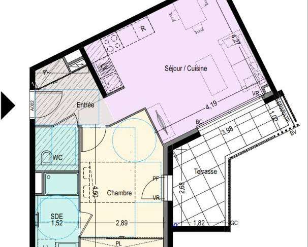 Appartement 3 pièces 67 m² · à Fréjus · 67 m² · 366 000 €
