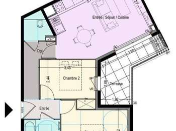 Vente Appartement 3 piècesFréjus