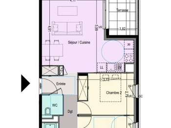 Vente Appartement 3 piècesFréjus