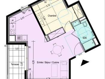 Vente appartement 2 pièces Fréjus 83