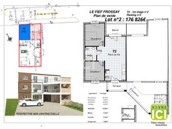 Vente appartement 3 pièces