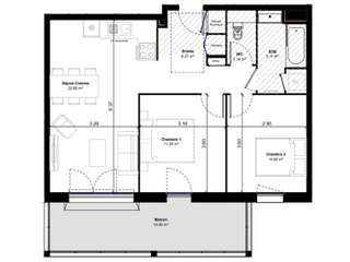 Vente appartement 3 pièces