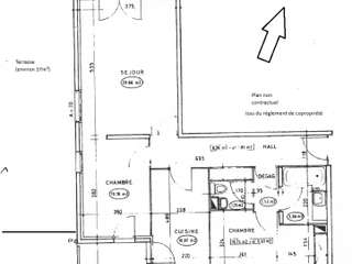 Vente appartement 3 pièces