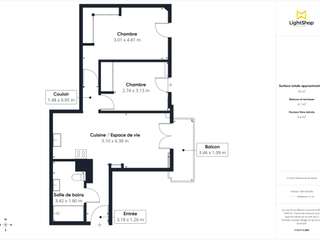 Vente appartement 3 pièces