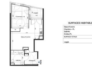 Vente appartement 2 pièces