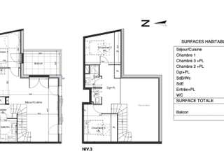 Vente appartement 4 pièces