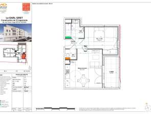 Vente Appartement 2 piècesGenas