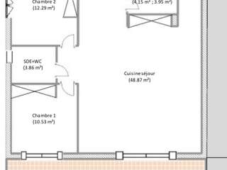 Vente appartement 3 pièces