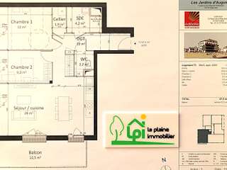 Vente appartement 3 pièces