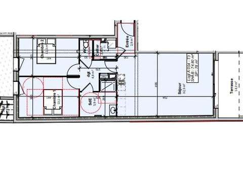 Vente appartement 3 pièces