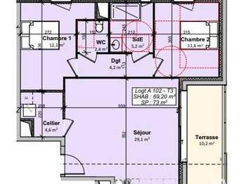 Vente appartement 3 pièces