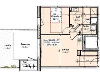 Vente appartement 2 pièces