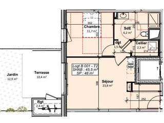 Vente appartement 2 pièces Vente appartement 2 pièces