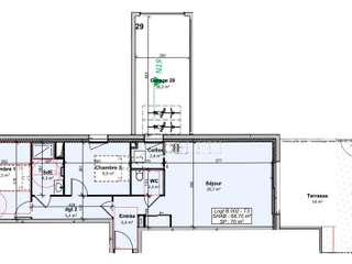 Vente appartement 3 pièces