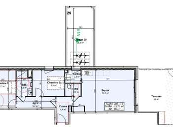 Vente appartement 3 pièces