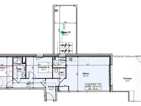 Vente appartement 3 pièces Vente appartement 3 pièces