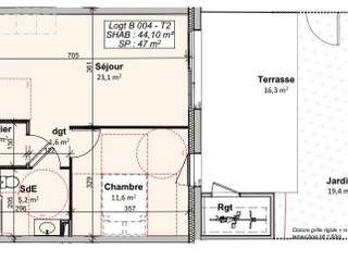 Vente appartement 2 pièces Vente appartement 2 pièces