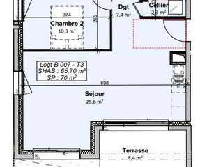 Vente appartement 3 pièces