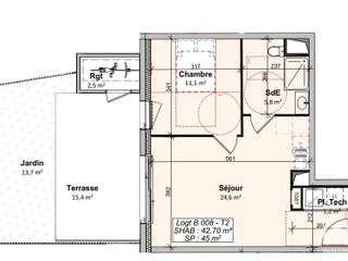 Vente appartement 2 pièces