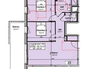 Vente appartement 3 pièces Vente appartement 3 pièces