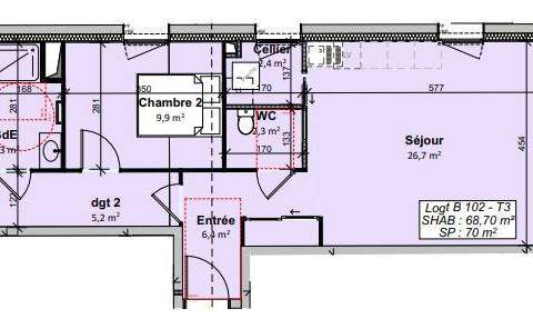 Vente appartement 3 pièces