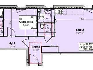 Vente appartement 3 pièces Vente appartement 3 pièces