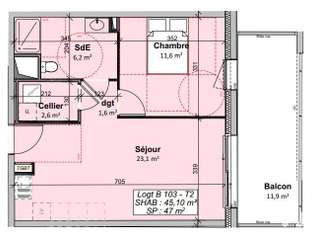 Vente appartement 2 pièces Vente appartement 2 pièces