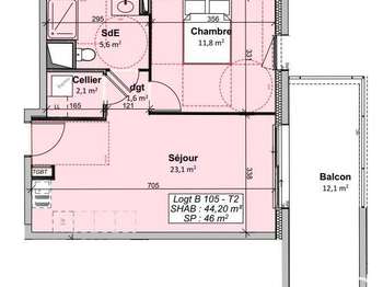 Vente appartement 2 pièces