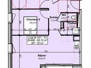 Vente appartement 3 pièces