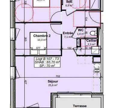 Vente appartement 3 pièces