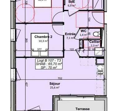 Vente appartement 3 pièces