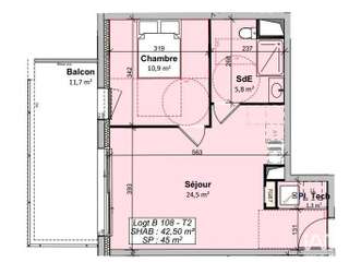 Vente appartement 2 pièces Vente appartement 2 pièces