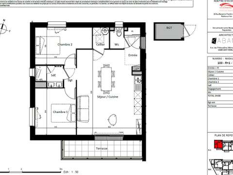 Vente appartement 3 pièces