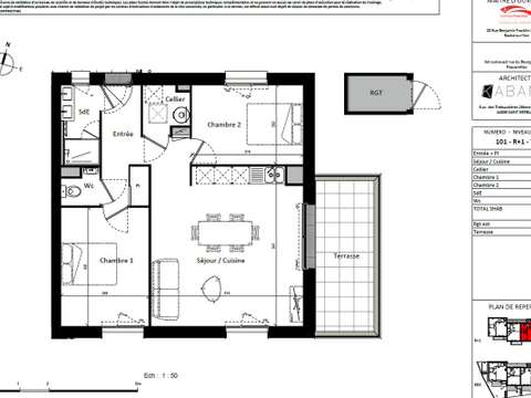 Vente appartement 3 pièces