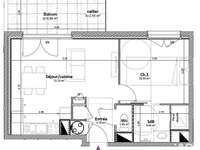 Vente appartement 2 pièces