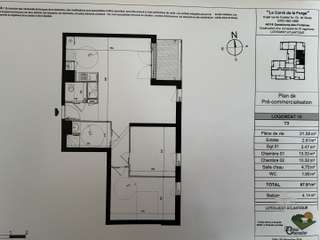 Vente appartement 3 pièces Vente appartement 3 pièces