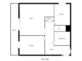 Vente appartement 2 pièces Vente appartement 2 pièces