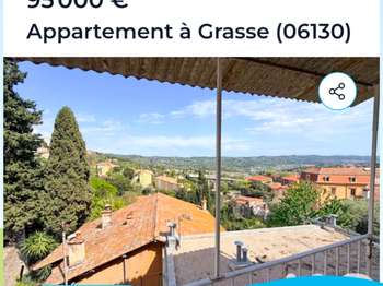 Vente appartement 2 pièces Grasse 06
