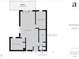 Vente appartement 3 pièces