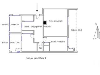 Vente appartement 1 pièce Vente appartement 1 pièce