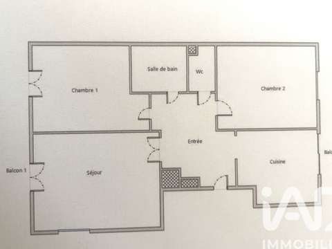 Vente appartement 3 pièces Grenoble 38
