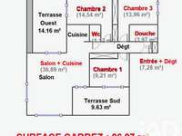 Vente appartement 4 pièces Vente appartement 4 pièces