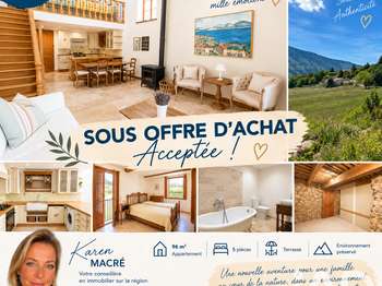 Vente Appartement 4 piècesGréolières