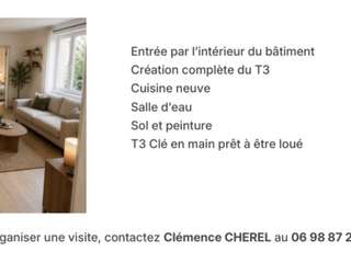 Vente appartement 3 pièces Vente appartement 3 pièces