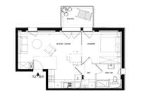 Vente appartement 2 pièces