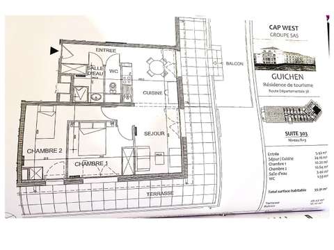 Vente appartement 3 pièces
